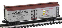 K-Line K742-8016 Nash Mustard Wood-Sided Reefer