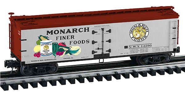 K-Line K742-8029 Monarch Finer Foods Wood-Sided Reefer
