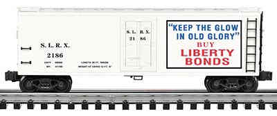 K-Line K762-8026 Buy Liberty Bonds Wood-Sided Boxcar