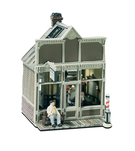 Woodland Scenics M111 Mini Scene Floyd's Barber Shop HO Scale Kit