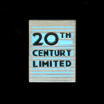 Sundance Pins TCLB The 20th Century Limited Drumhead (New York Central) Blue Pin Limited
