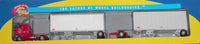 Athearn 91139 Graves Truck Lines Freightliner with Two 28' Wedge Trailers HO Scale AZ