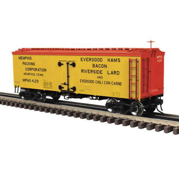 Atlas O 3003040-2 3-Rail Memphis Packing Corporation MPHX 36' Wood Reefer #430 Limited