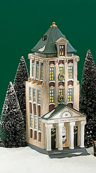 BROKERAGE HOUSE #58815 DEPT 56 Christmas in the City - Broughton Traditions