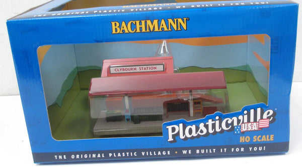 Bachmann 45006 Plasticville Platform Station & Freight Station HO Scale