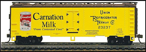 Mantua 733306 Carnation Milk 41' Steel Refrigerator Car