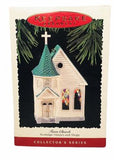 Hallmark  Ornament 1995 Town Church, #12 Nostalgic Houses and Shops Series