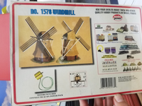 Model Power 490-1578 Motorized Windmill #1578 Kit N Scale