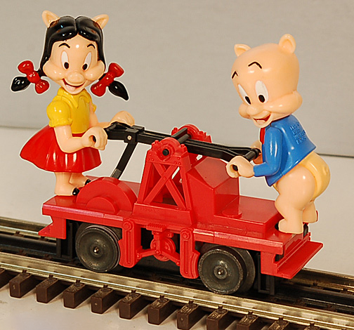 Lionel 6-18434 Porky & Petunia Handcar Disney Warner Bros.
