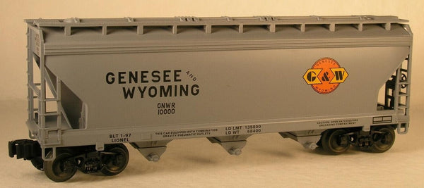 Lionel 6-52113 TTOS Genesee & Wyoming ACF 3-Bay Hopper AZ