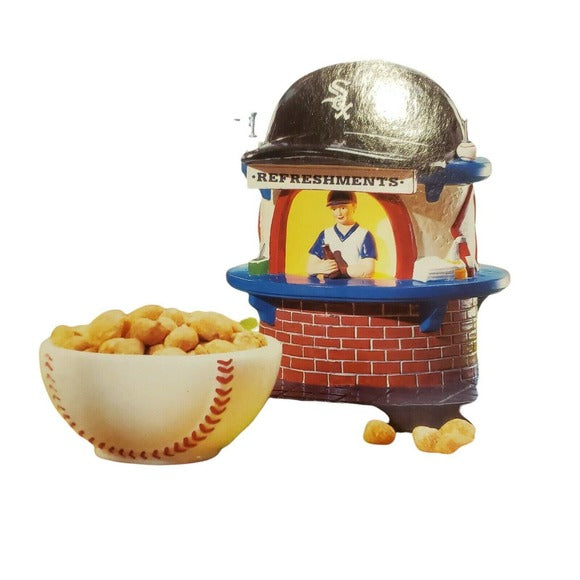 Department 56 56.59373 Chicago White Sox refreshment stand and cereal bowl gift set