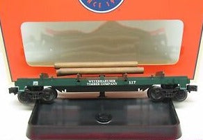 Lionel 6-26889 Weyerhaeuser Log Dump Car