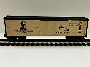 Lionel 6-19507 Thomas Edison Box Car