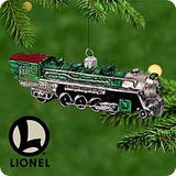 Hallmark Ornament 2000 Blown Glass Lionel 4501 Southern Mikado Steam Locomotive, Rare Limited, Damaged Box